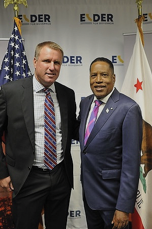 SCCR board member Matt Wendt co-hosted a fundraiser on August 12th for Larry Elder_300