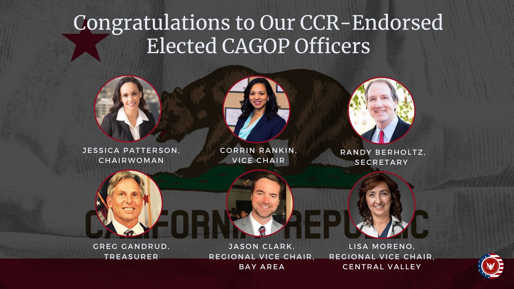 CAGOP Convention Congratulations
